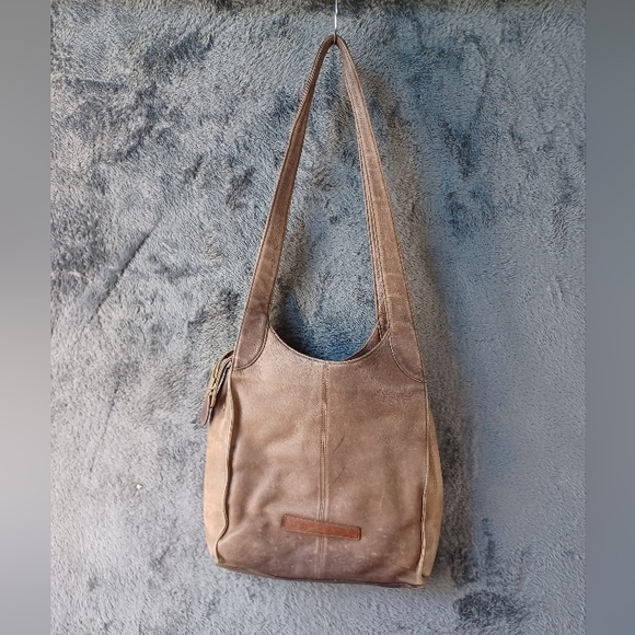 Fossil Shoulder Brown Bag Vintage KeyPer - Picture 4 of 7